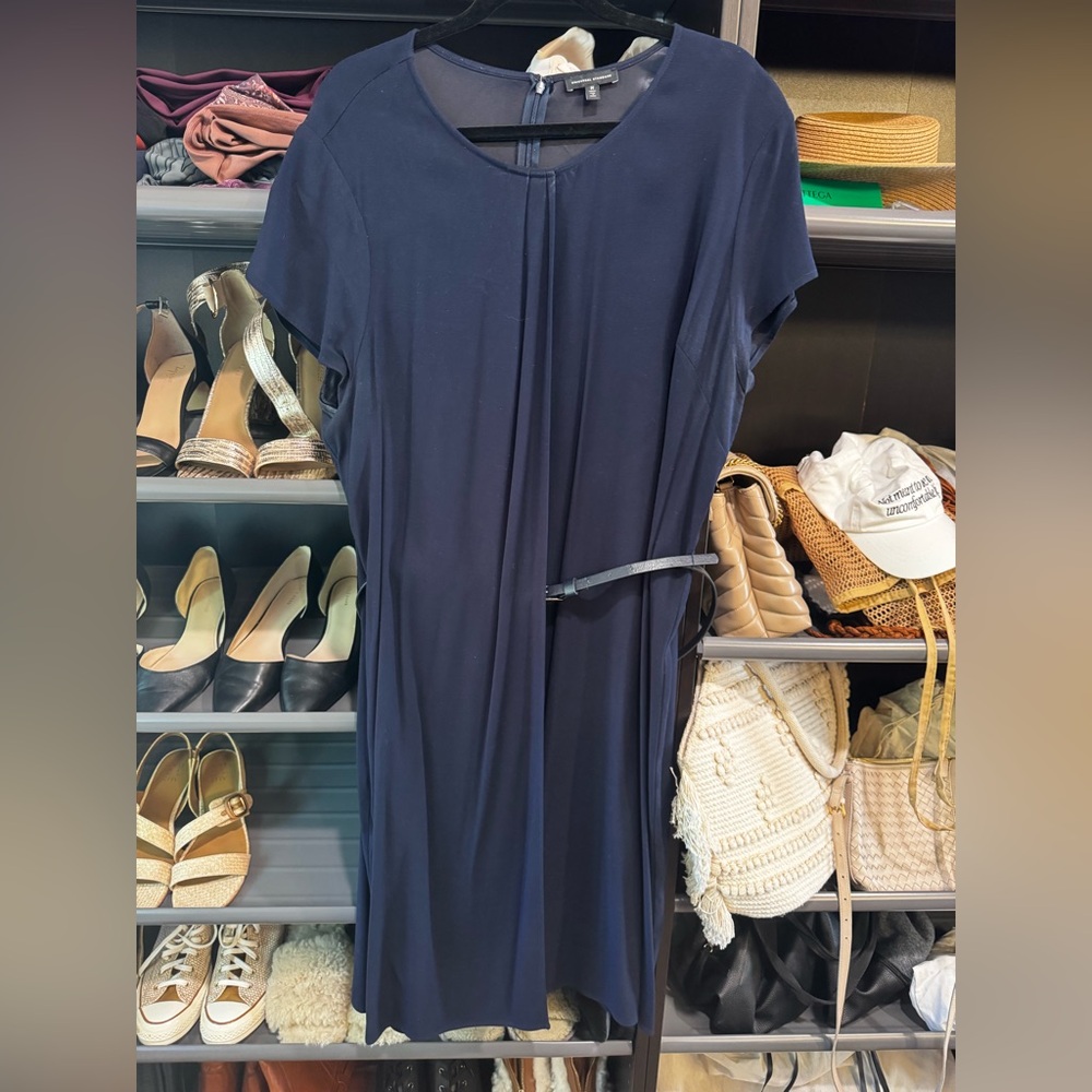 Like New! Universal Standard Elegant Navy Blue Dress